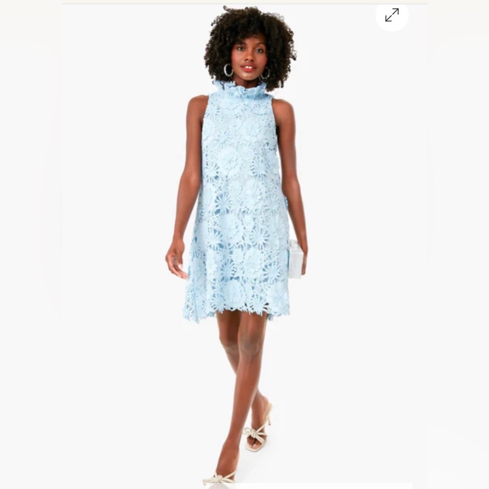 Pale blue lace Tuckernuck dress